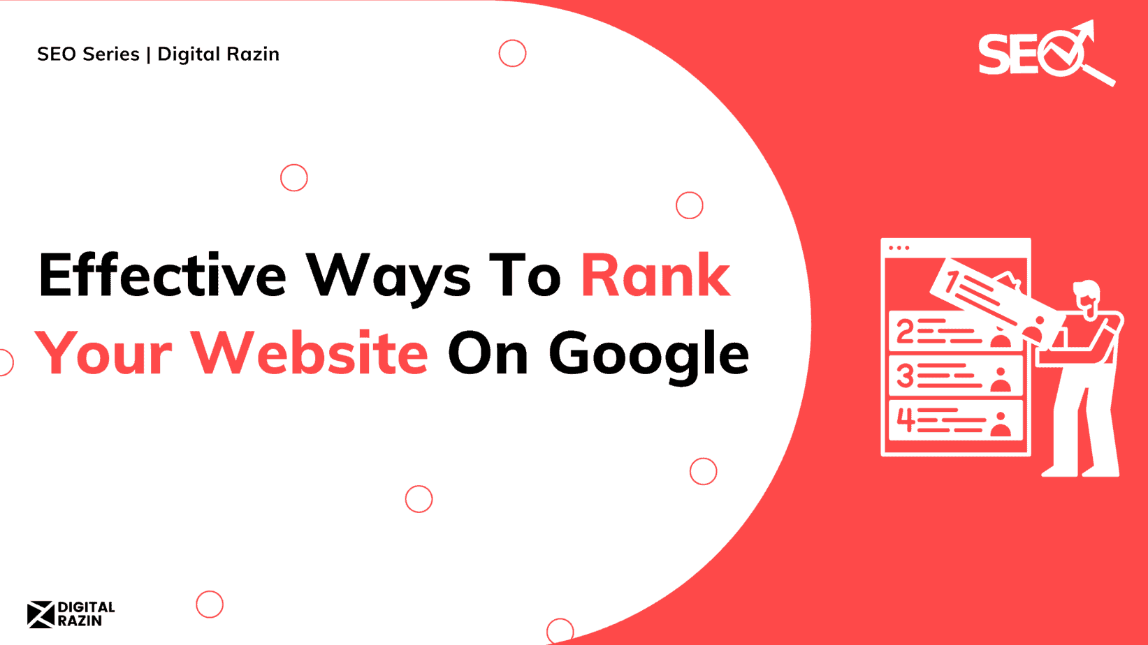 Effective Ways To Rank Your Website On Google
