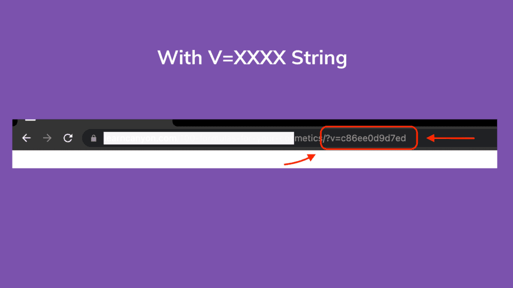 With V=XXXX String
